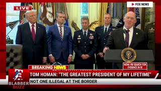 Tom Homan: "The Greatest President Of My Lifetime"