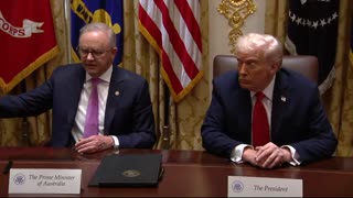 President Donald Trump holds meeting with Australia's PM Anthony Albanese - October 20, 2025