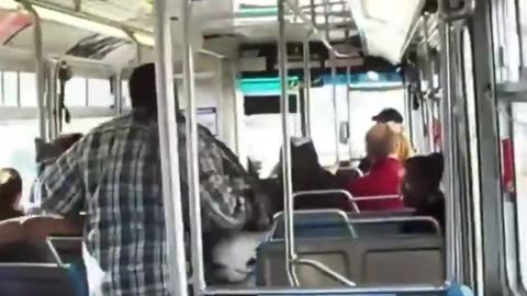 Fight On Oakland Bus - Epic Beard Man incident