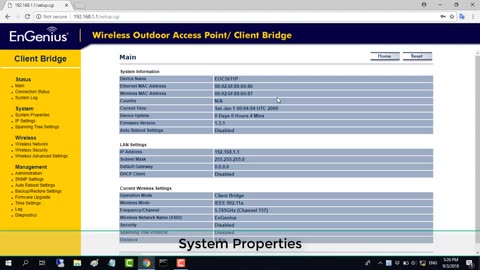 EnGenius setup Access Point mode NETVN