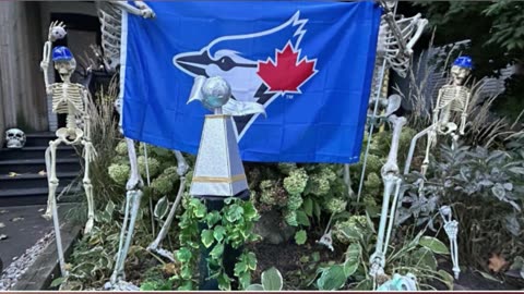 This is how some Blue Jays fans are celebrating Halloween and the World Series