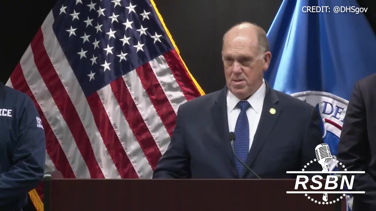 FULL SPEECH: Tom Homan Arrives in Minnesota and Hosts a Press Conference - 01/29/26