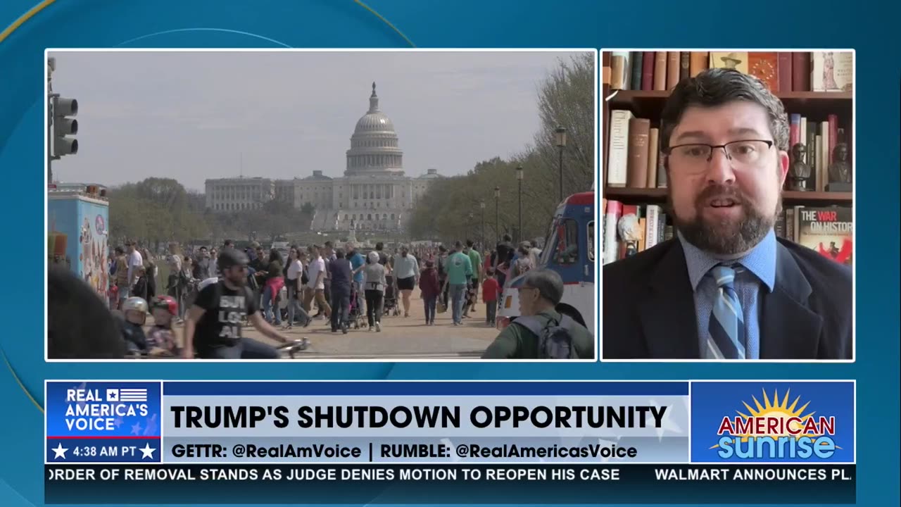 TRUMP'S SHUTDOWN OPPORTUNITY