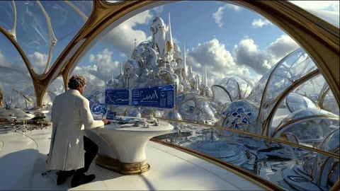 Sci-Fi City of 2050. Hyper-Advanced Future Metropolis | 4K Cinematic Vision