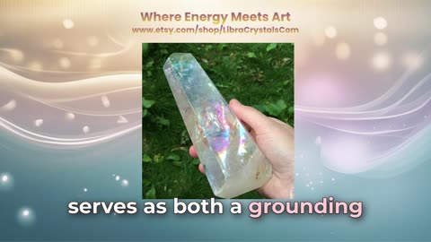 High Vibrational Quartz Tower with Rare Natural Eye | Amplify Energy, Clarity & Light