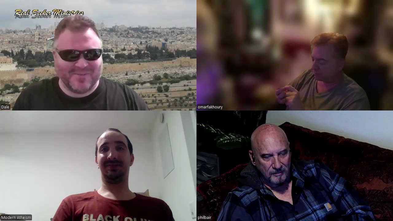 Debate: Does God Exist with Phil Bair (Christian) vs. Juan (Modern Atheism)