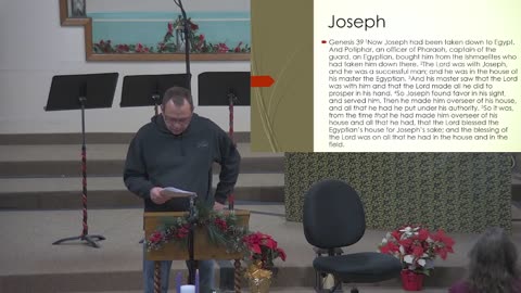 Week 4 of 5 of 15 Minute Seminar at Moose Creek Baptist Church 11/30/2025