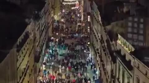 This is Christmas in Krakow, Poland. This was once a Normality in Europe.