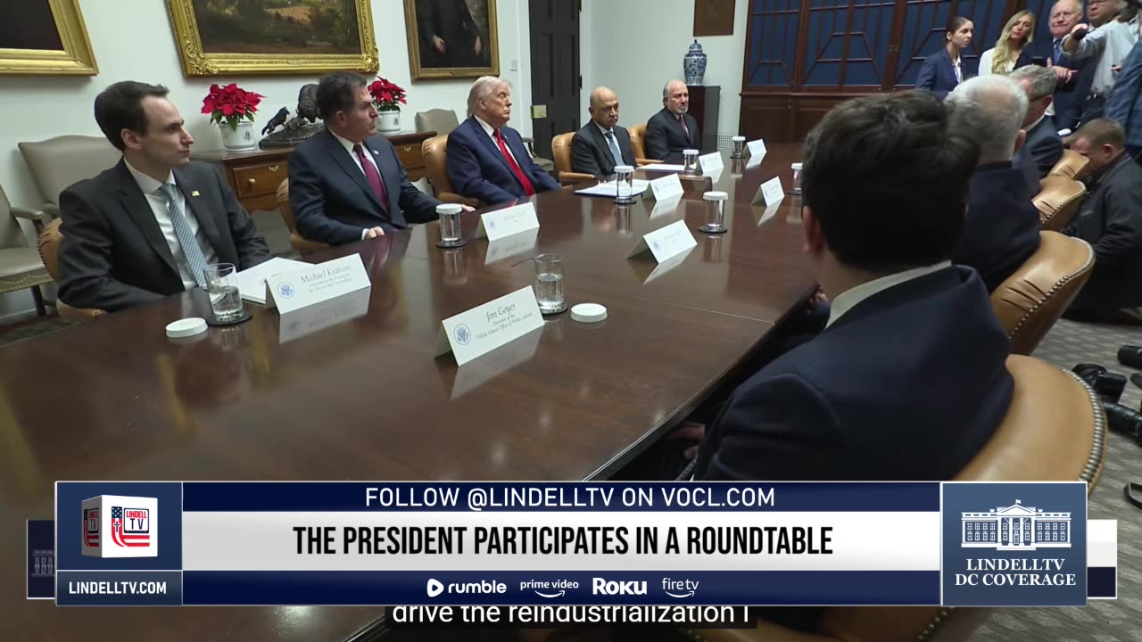 Live from DC: President Participates in a RoundTable
