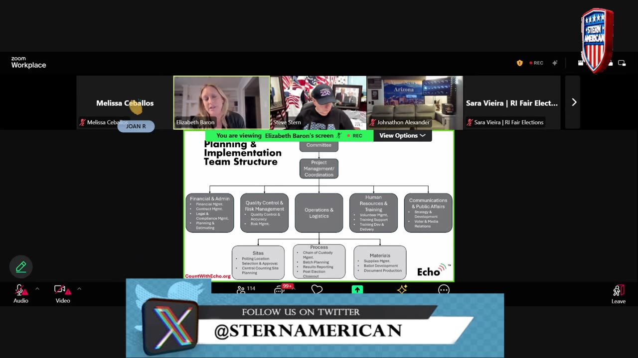 Election Integrity meeting ,Live at 2pm est Wednesday