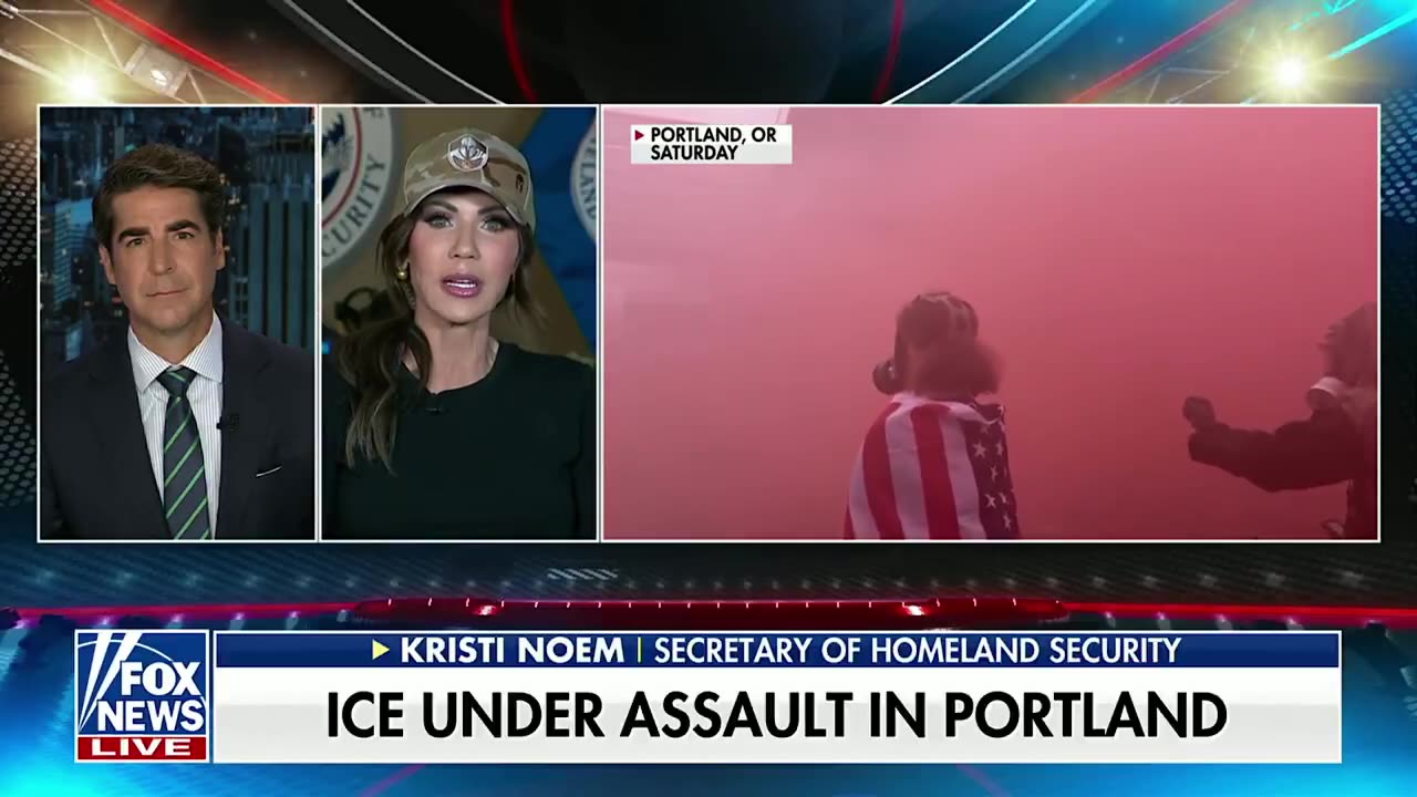Kristi Noem Gives Portland Officials An Ultimatum Over Antifa Violence