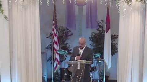 Pastor Julio preaching the Word in Spanish