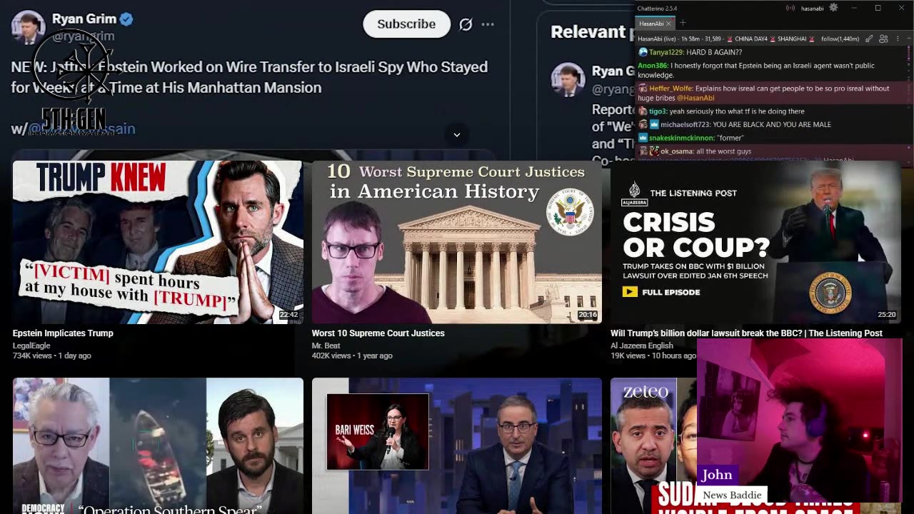 THE NEW EPSTEIN/TRUMP LEAKS ARE INTENSE