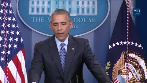 President Obama Holds his Final Press Conference