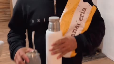 Carrying a Chihuahua in a Bread Bag