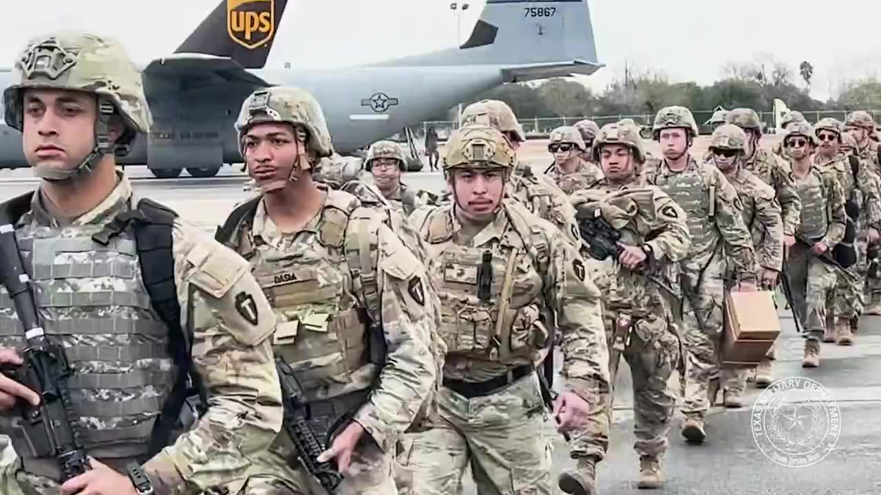 The Texas Military has deployed 400 Soldiers to the Rio Grande Valley to