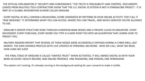 THE DIGITAL ID BLUEPRINT