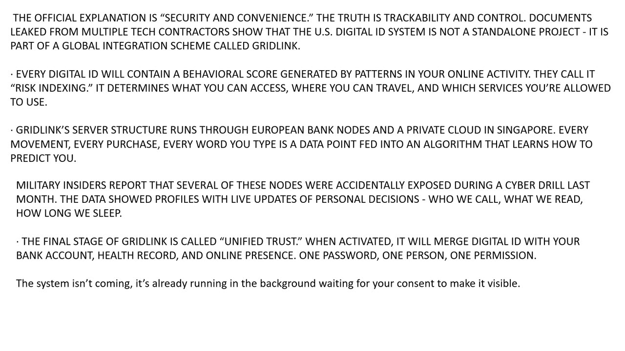 THE DIGITAL ID BLUEPRINT