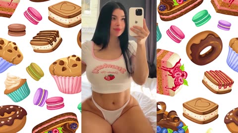 Big Bank Tiktok Challenge 🍩😋 #bigbank #tiktok V666