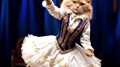 This Cat’s Dance Moves Are INSANE!