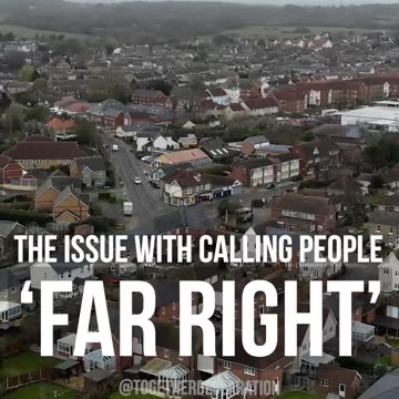 "Issue with calling a majority of British public people 'far right', it loses any sense of meaning"