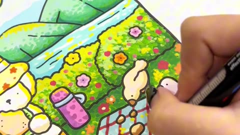 🌟 Get cozy this winter with Cozy Days Coloring Book! 🏖️🍿☕🎨