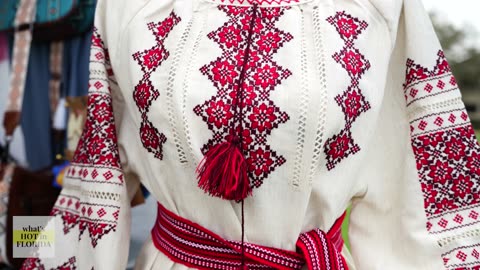 2025 Orlando Ukrainian Festival Vatra! Market, Traditional Fashion, Jewelry, Wreath, Embroidery More