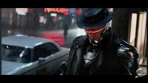 RoboCop _ 1950s Noir Reimagining