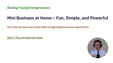 Lesson 6: Mini Business at Home – Fun, Simple, and Powerful