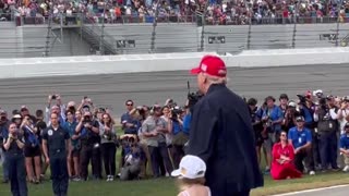 Trump at the Daytona 500