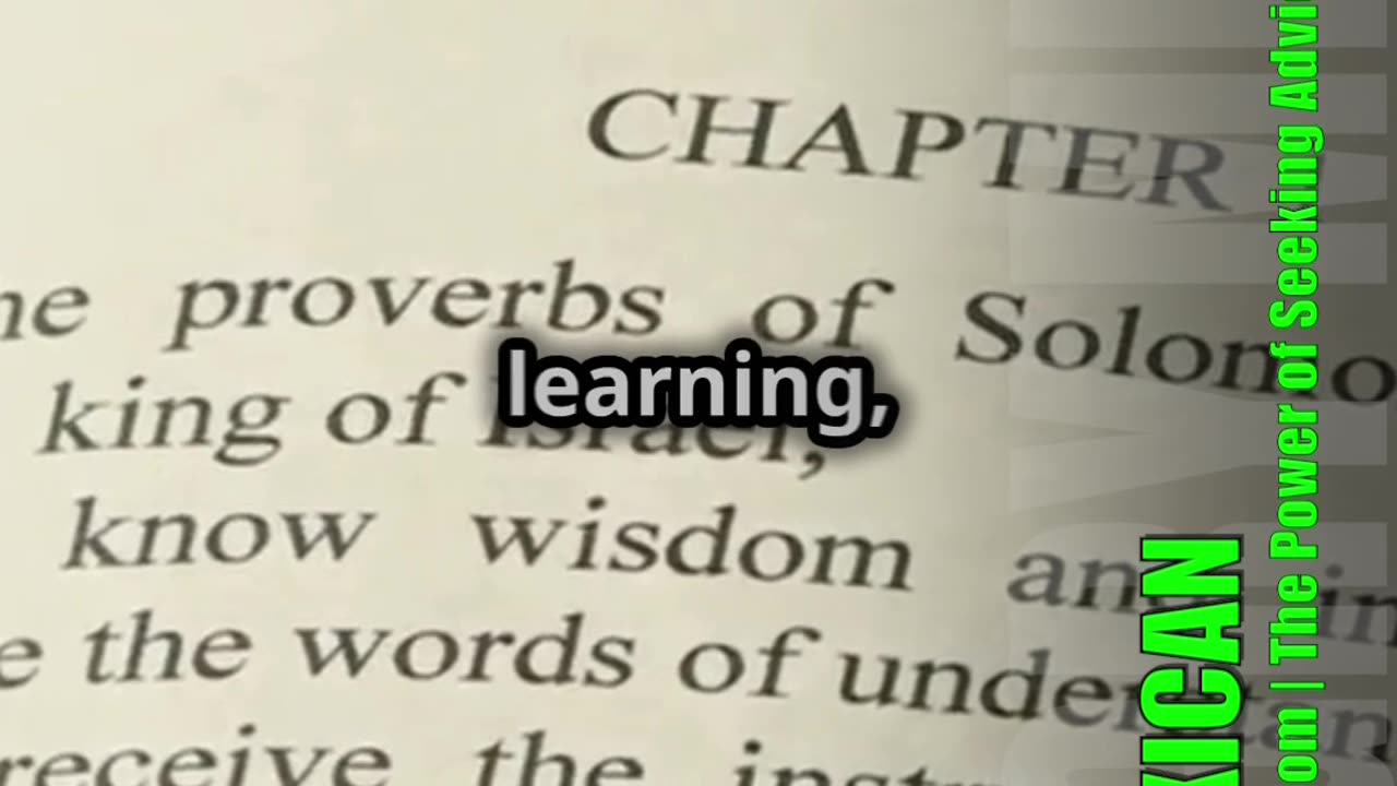 Part 1 of 9 | Unlocking Wisdom | The Power of Seeking Advice 🌟