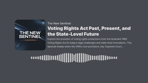 Voting Rights Act Past, Present, and the State-Level Future