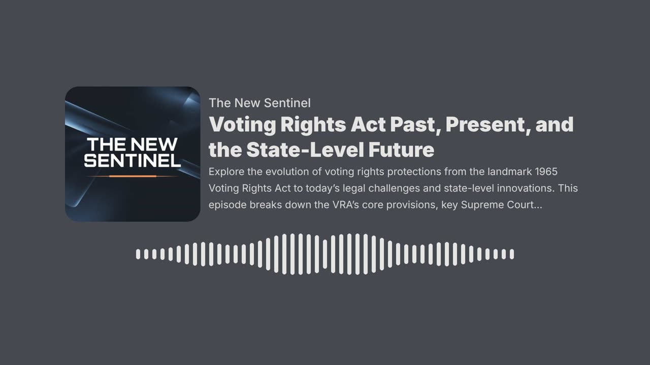 Voting Rights Act Past, Present, and the State-Level Future