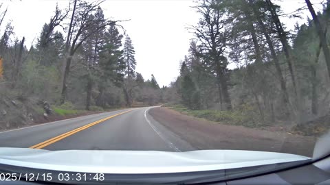 Dash Cam Video Driving from Redding to Round Mountain, California