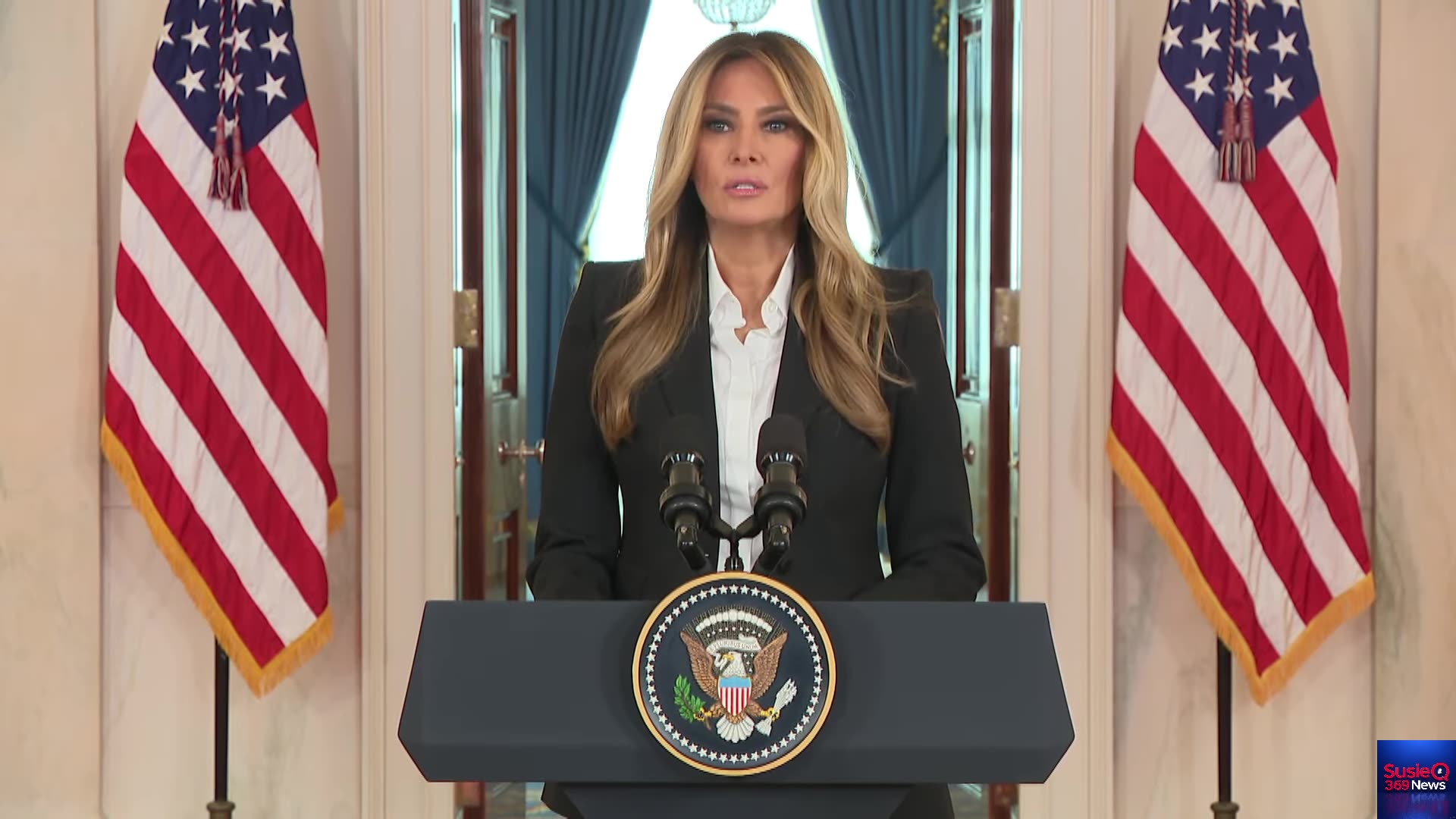 Melania Trump makes an announcement