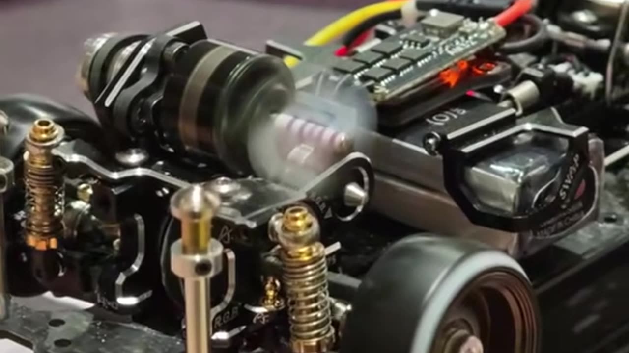 Roar of a Souped-Up RC Car