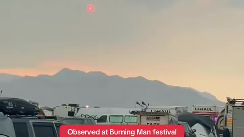 🔭👽 UFO Sighting at Burning Man Festival in Nevada Desert on Aug 31, 2025 | TheTruthAbove