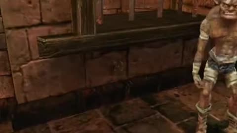 Arx Fatalis - talking to troll foreman