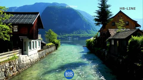 Relaxing water sounds and calming flowing rivers