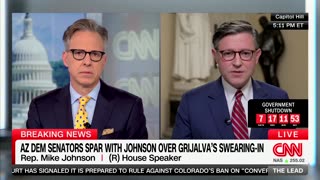 Mike Johnson Says Democrats Are ‘Shutting Everything Down