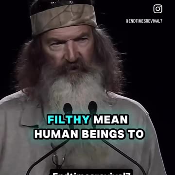 Phil Robertson | Sharing the Gospel message. #gospel