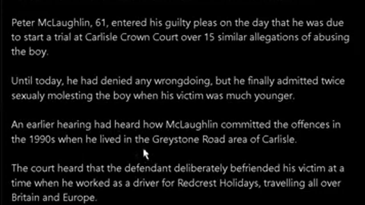 Ex Labor Party Chairman Pleads Guilty To Raping Child