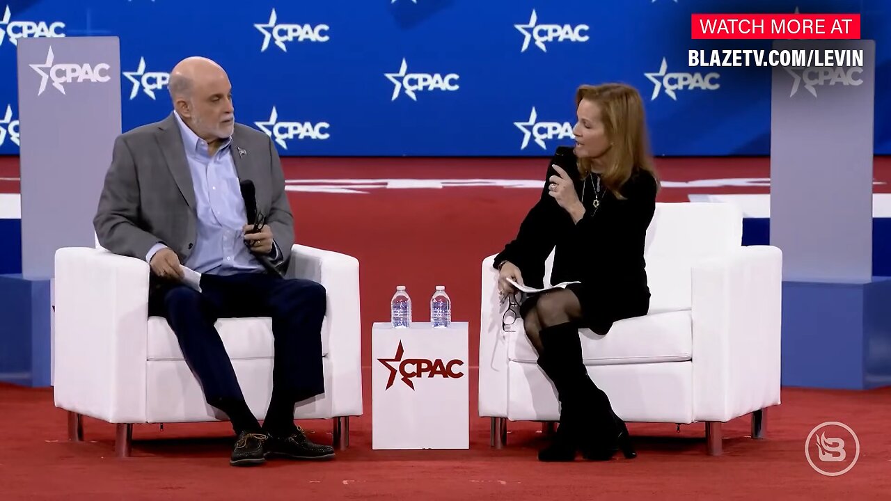 MARK AND JULIE LEVIN AT CPAC 2025