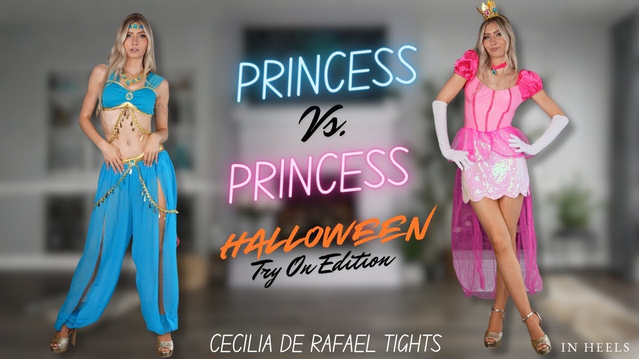 Halloween Costume Try-On 🎃 | CDR Eterno Superlucido 10 Den Tights (Part 3)