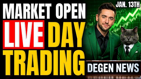 LIVE DAY TRADING: CPI Inflation Report, Options Analysis & Breaking Market News