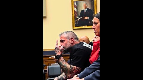 Psychopath Michael Fanone Goes Full Mental Jacket on Capitol Hill