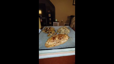 Eating Tyson Boneless Skinless Chicken Breasts, 1/5/25