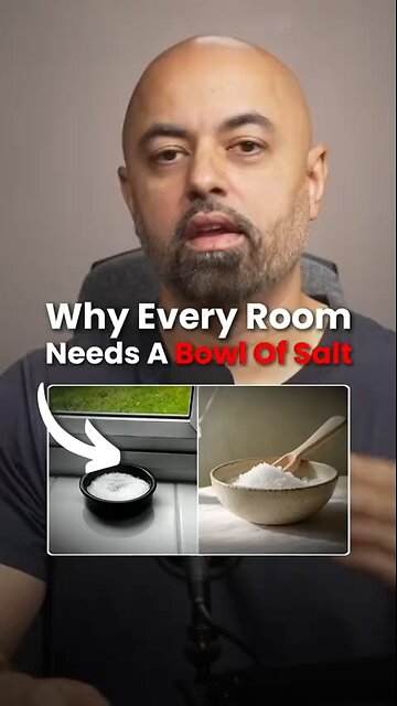 Love All Life Always #314 - A Bowl Of Salt In Every Room Purifies The Air Naturally. Share This Vid!