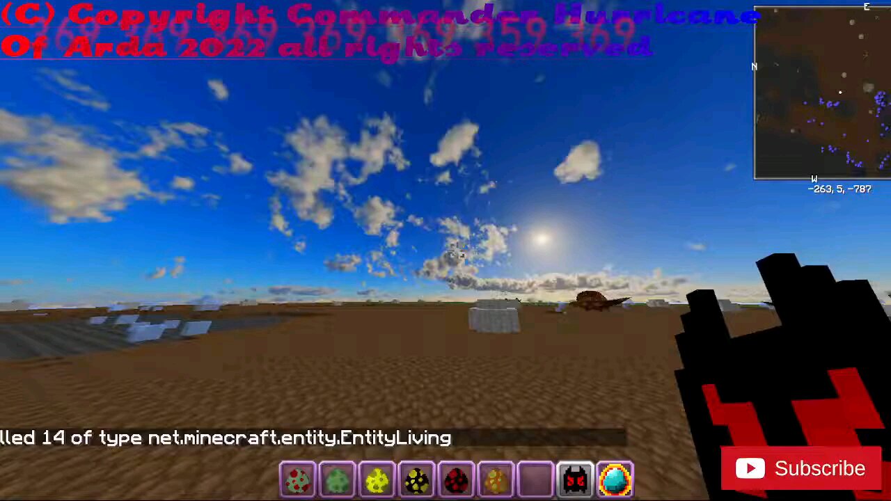 Minecraft mob battle rahovart vs mobzilla