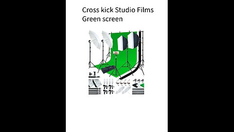 Cross kick Studio Films Green Screen